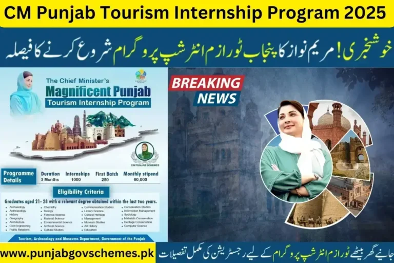 CM Punjab Tourism Internship Program 2025