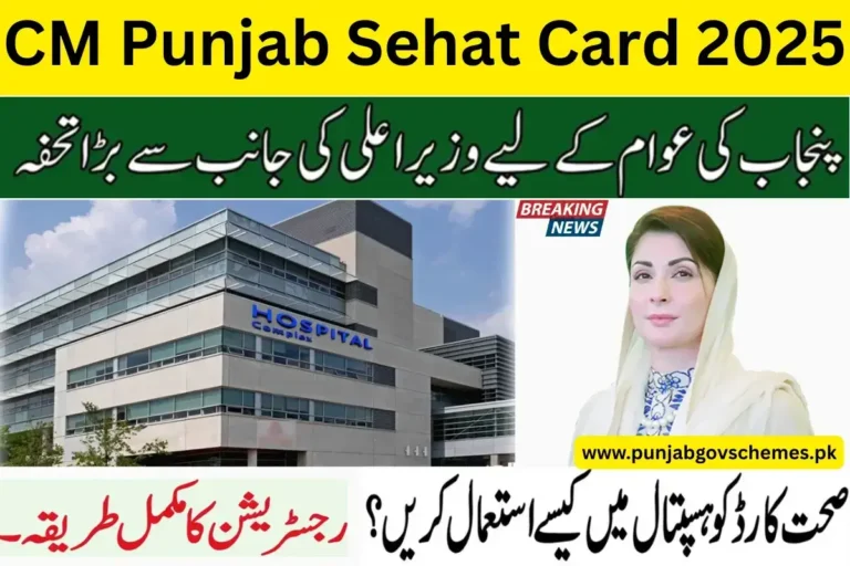 CM Punjab Sehat Card 2025
