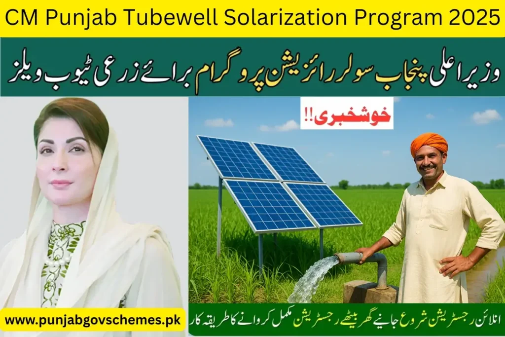 CM Punjab Tubewell Solarization Program 2025 Brings Relief to Farmers