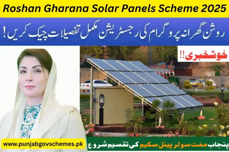 CM Roshan Gharana Solar Panels Scheme