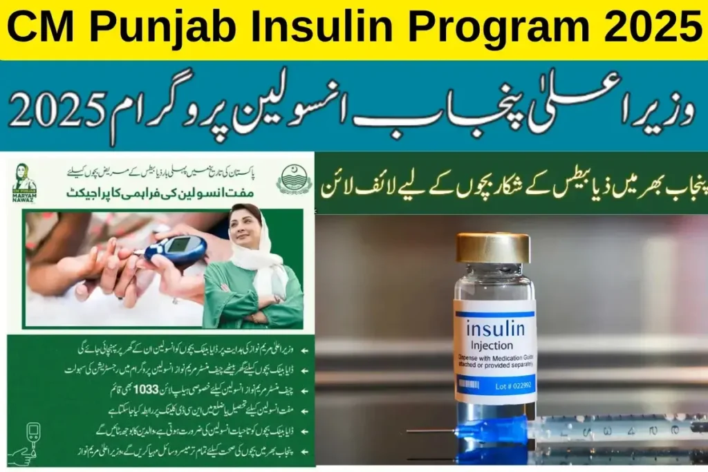 CM Punjab Insulin Program 2025 Overview