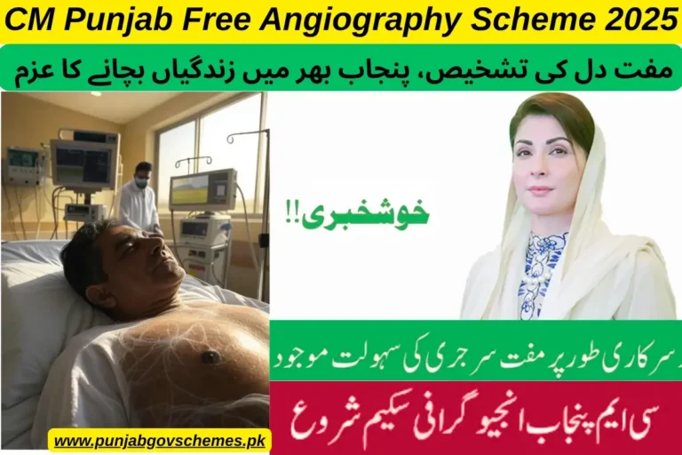 CM Punjab Free Angiography Scheme 2025
