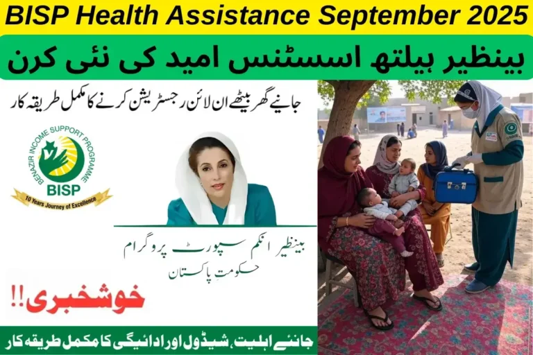 BISP Health Assistance September 2025